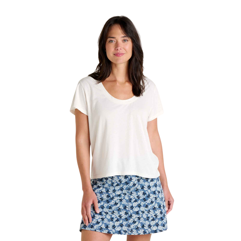 Toad & Co Women's Whisper Tee - Egret