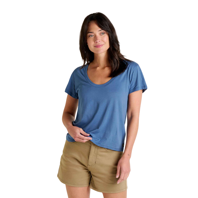 Toad & Co Women's Whisper Tee - Canal