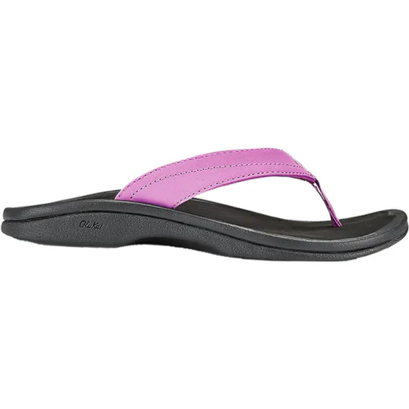 OluKai Women's Ohana Sandals - Iris Orchid/Black