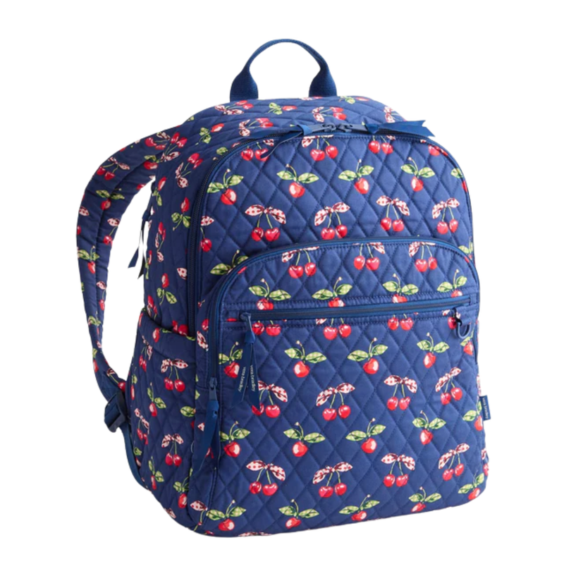 Vera Bradley Bancroft Backpack - Cherry Picking In Premium Cotton