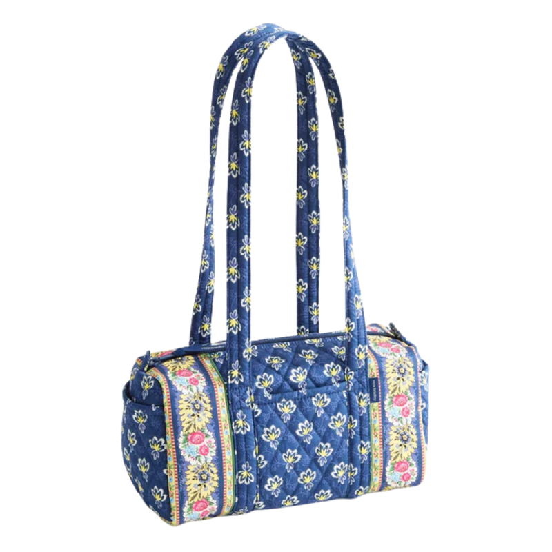 Vera Bradley Original 100 Handbag - Maison Blue In Premium Cotton