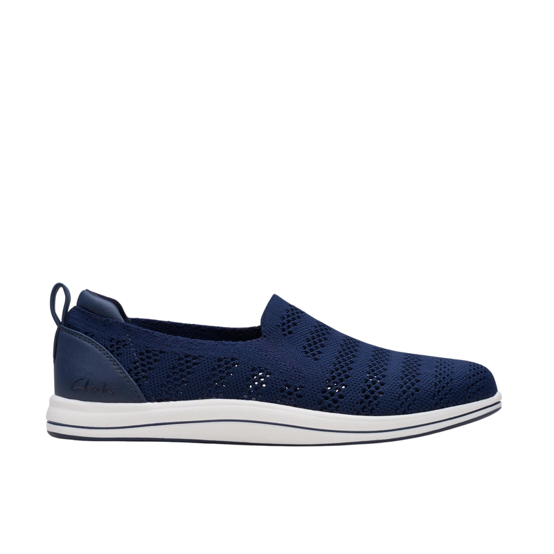 Clarks Women's Breezey Izzy Shoes - Navy