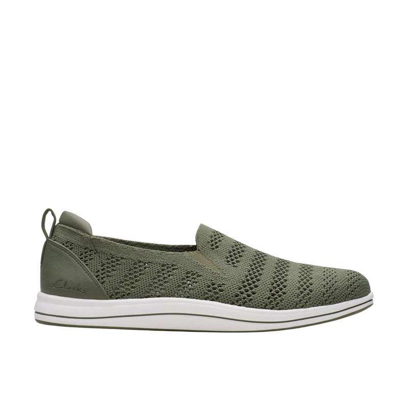 Clarks Women's Breezey Izzy Shoes - Olive