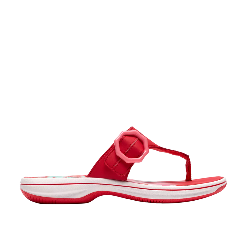 Clarks Women's Breeze Cove Sandal - Poppy Red