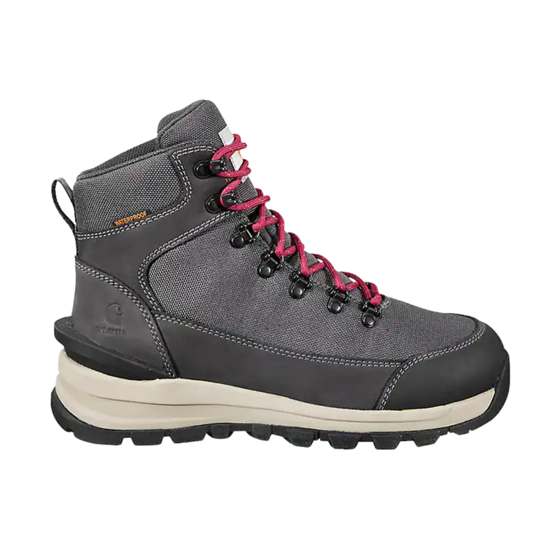 Carhartt Women's Gilmore 6 Inch Waterproof Alloy Toe Work Boots - Dark Grey