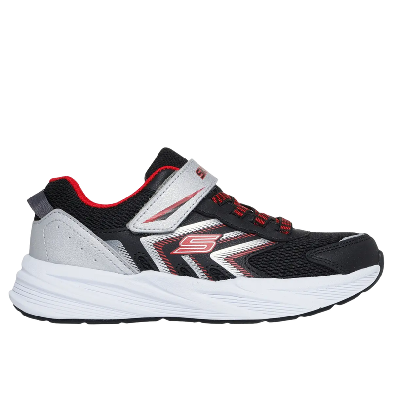 Skechers Kids' Microspec Tread Shoes - Black/Red