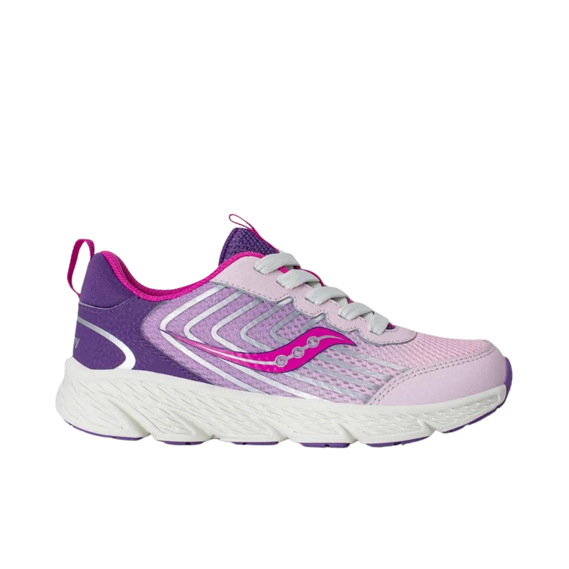 Saucony Big Kids' Wind 3.0 Lace Shoes - Pink/Purple