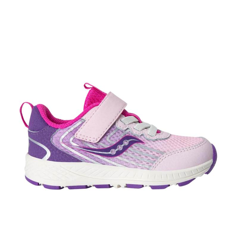 Saucony Little Kids' Wind 3.0 Jr AC Shoes - Pink/Purple