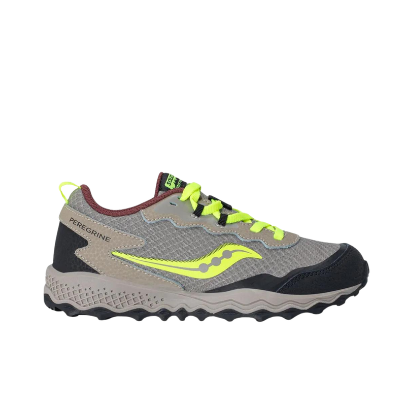 Saucony Kids' Peregrine Shield Shoes - Sand/Black