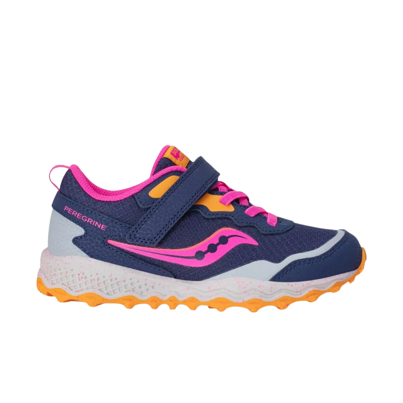 Saucony Kids' Peregrine AC Shield Shoes - Navy/Pink
