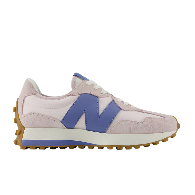 New Balance Women's 327 Shoes - Pink Salt With Fairweather Blue