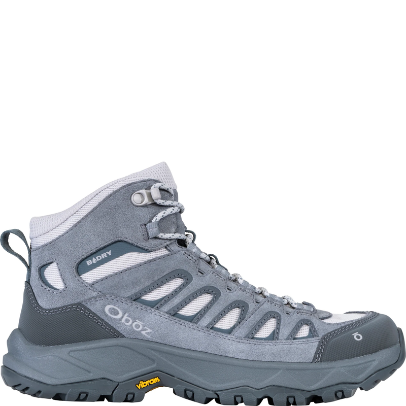 Oboz Women's Sawtooth Ascent Mid Waterproof Hiking Boots - Gray Owl