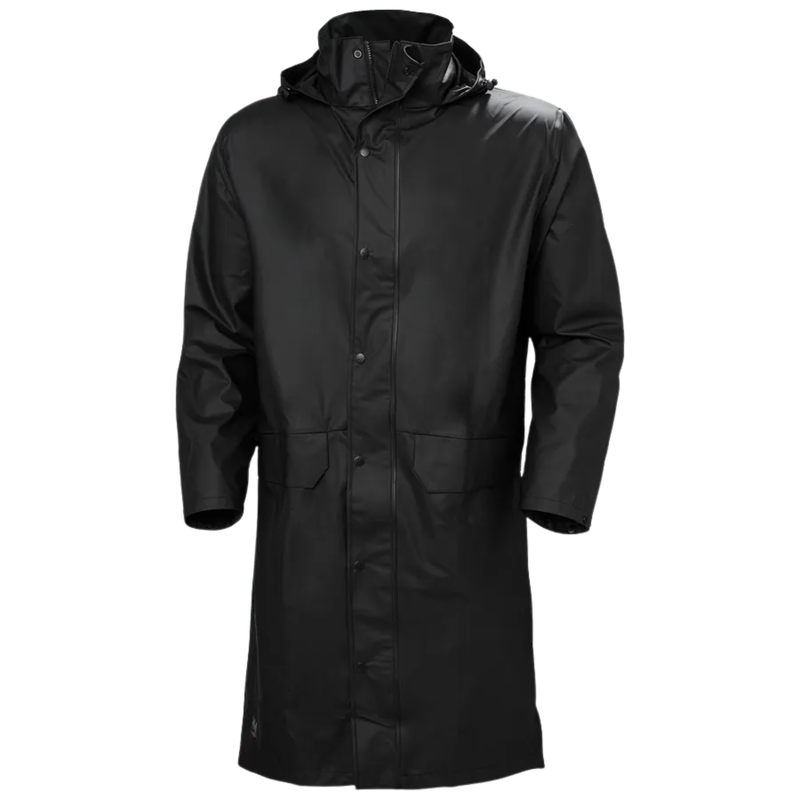Helly Hansen Men's Voss Waterproof Rain Coat - Black