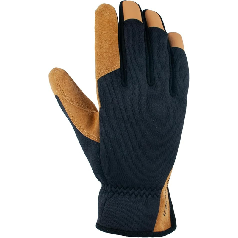 Carhartt Men's Leather High Dexterity Glove - Black Barley