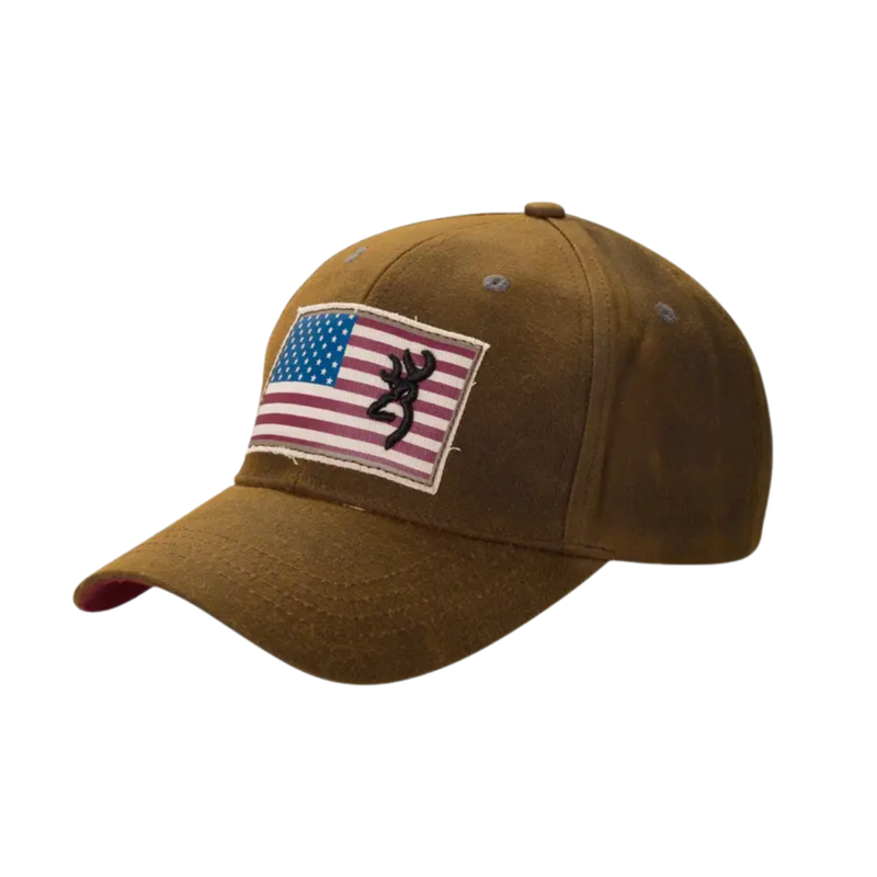 Browning Liberty Wax Cap - Dark Brown