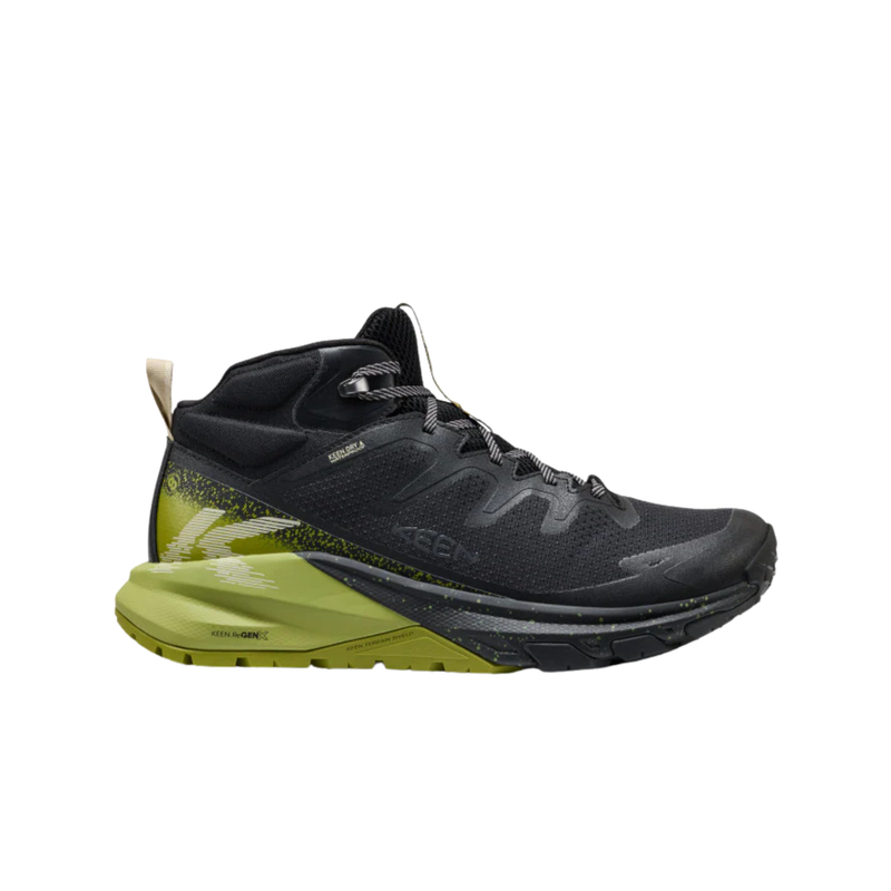 KEEN Men's Targhee Apex Waterproof Hiking Boots - Black/Golden Cypress