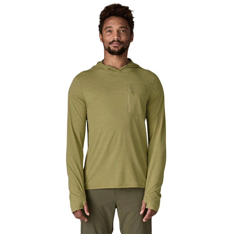 Patagonia Men's Capilene Cool Sun Hoody - Gumtree Green