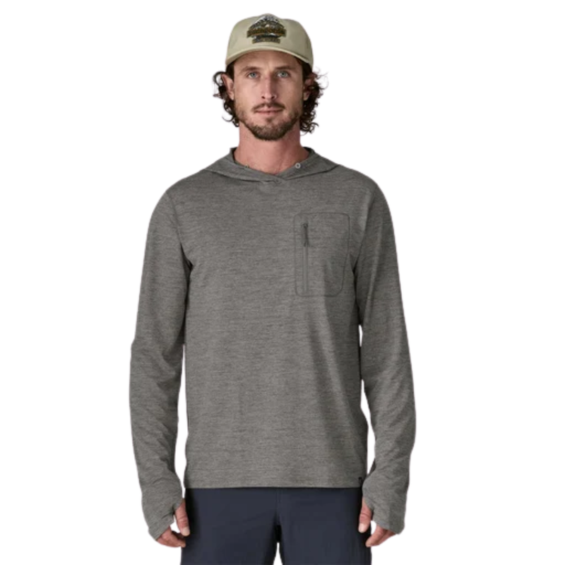 Patagonia Men's Capilene Cool Sun Hoody - Forge Grey