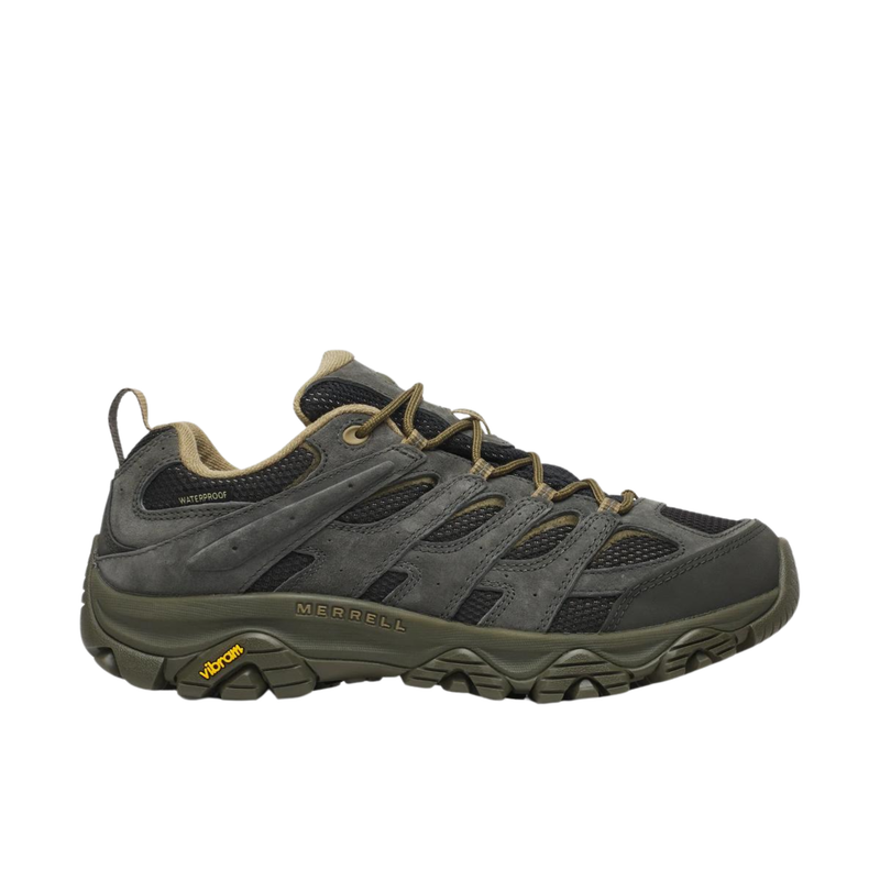 Merrell Men's Moab 3 Waterproof Hiking Shoes - Black/Beluga