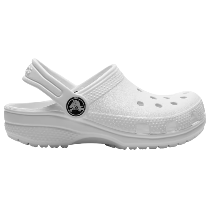 Crocs Kids' Classic Clogs - White