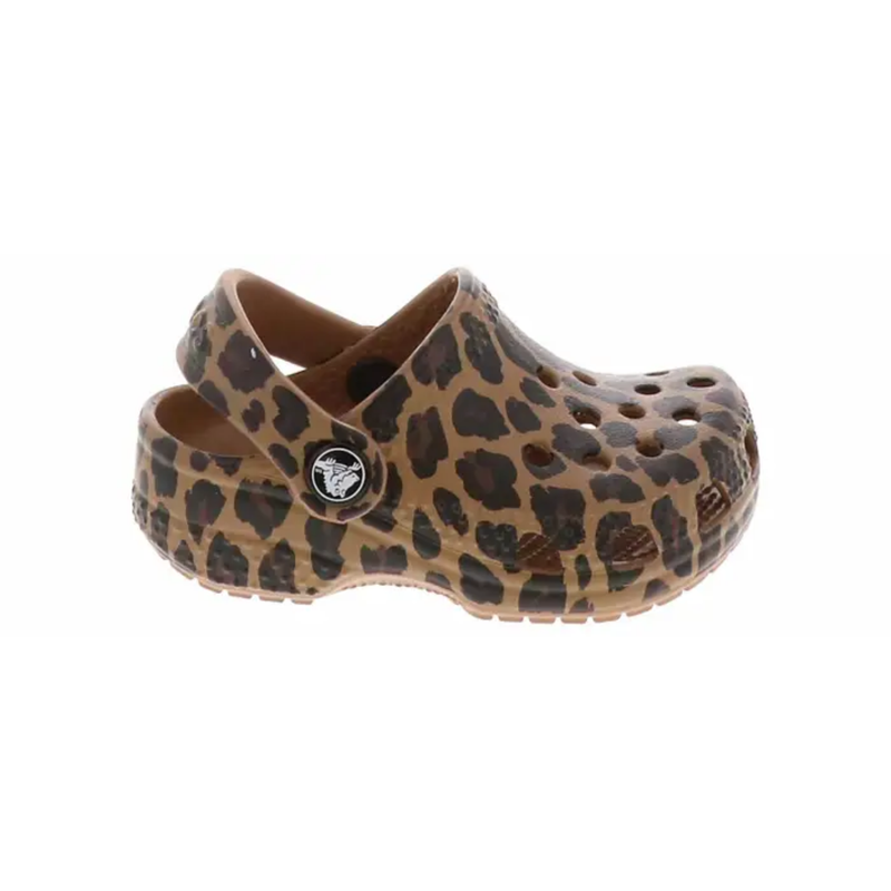 Crocs Infant Crocs Littles Clogs - Sepia/Leopard