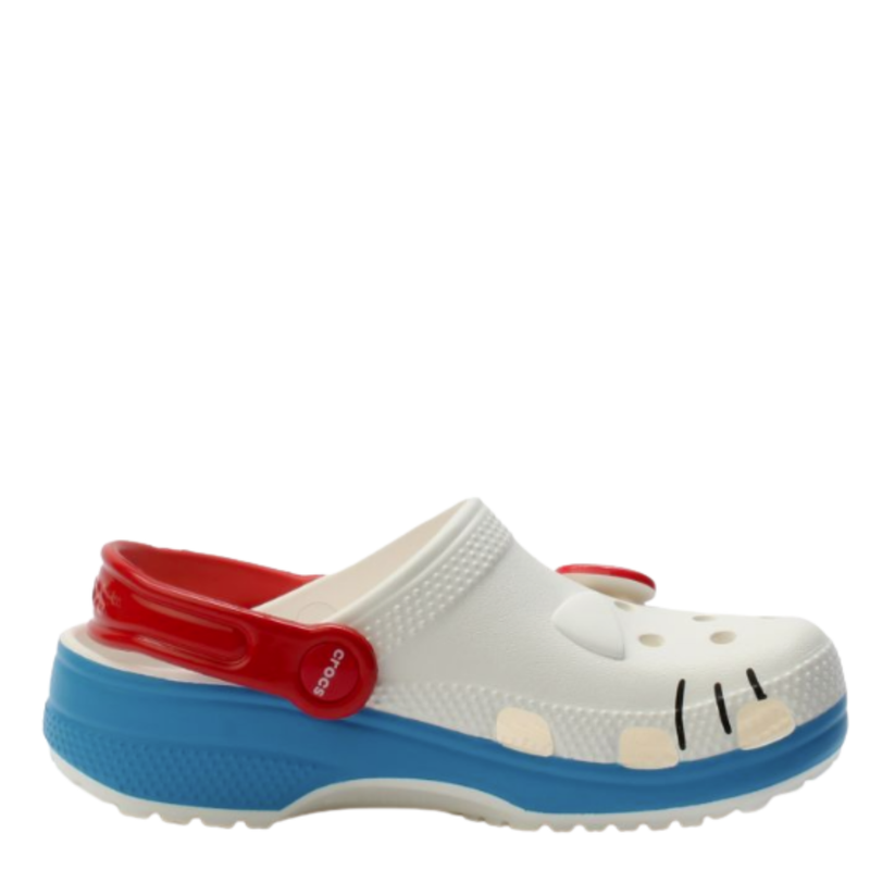 Crocs Kids' Hello Kitty Classic Clogs - White