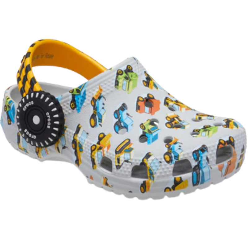 Crocs Toddler Classic Construction Clogs - Atmosphere