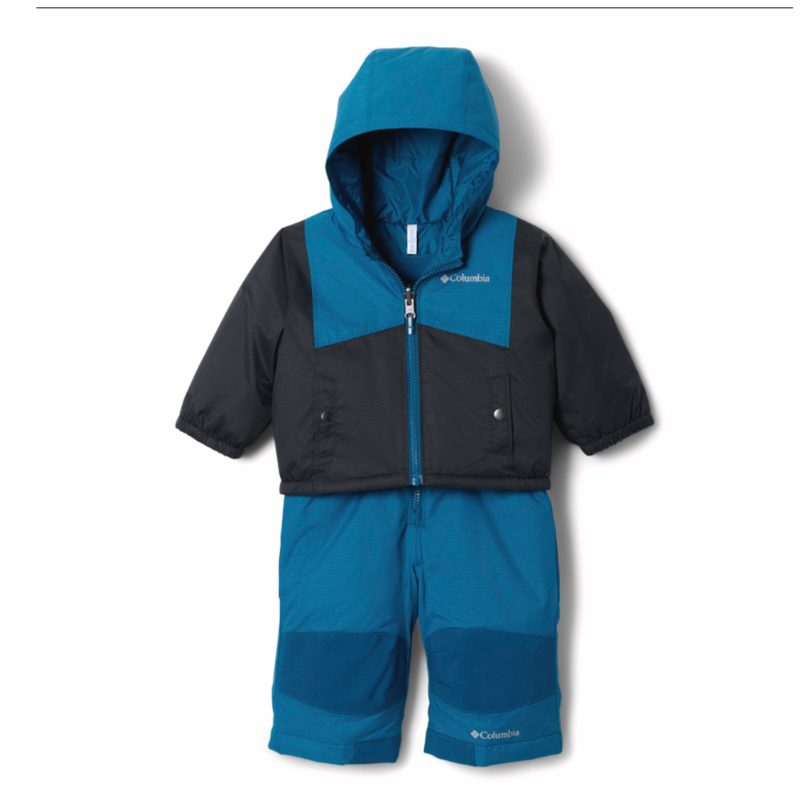 Columbia Toddler Double Flake II Set - Black Phoenix Blue