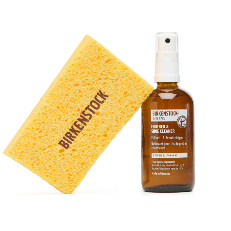 Birkenstock Footbed and Shoe Cleaner With Sponge - Yellow