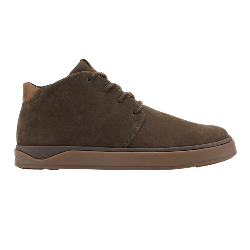Olukai Men's Papaku'Ili Nubuck Leather Boots - Dark Java