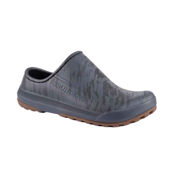 Grundens Men's Fish On Slip On Fleece Shoes - Blackbeard