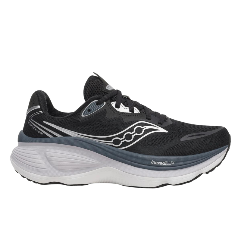 Saucony Women's Hurricane 26 Shoes - Black/Silver