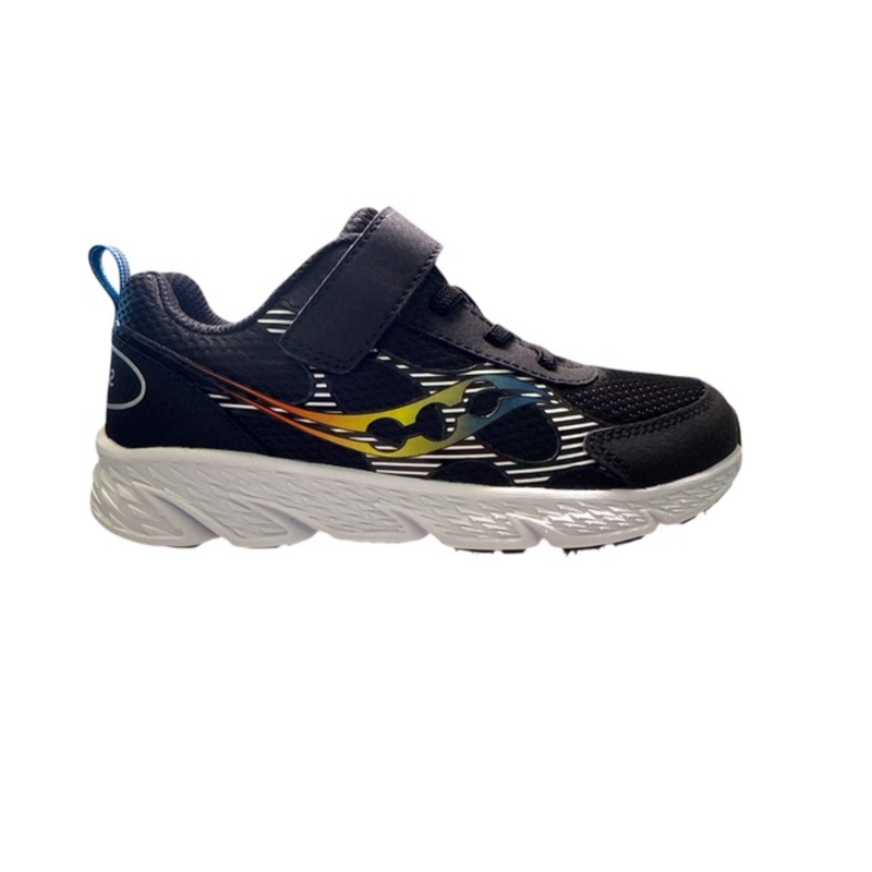 Saucony Kids' Wind XT A/C Shoes - Black Multi