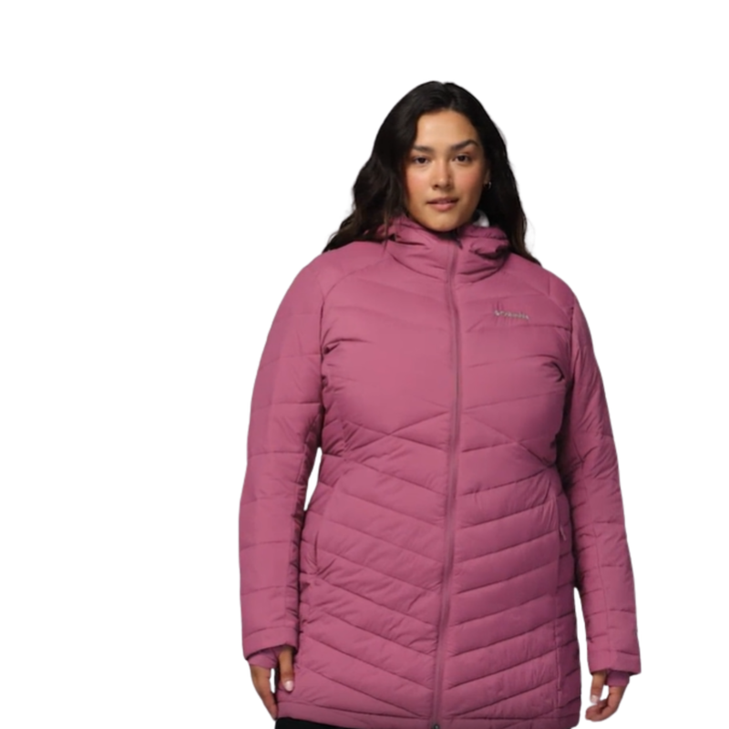 Columbia Women's Joy Peak II Mid Hooded Jacket - Antique Mauve