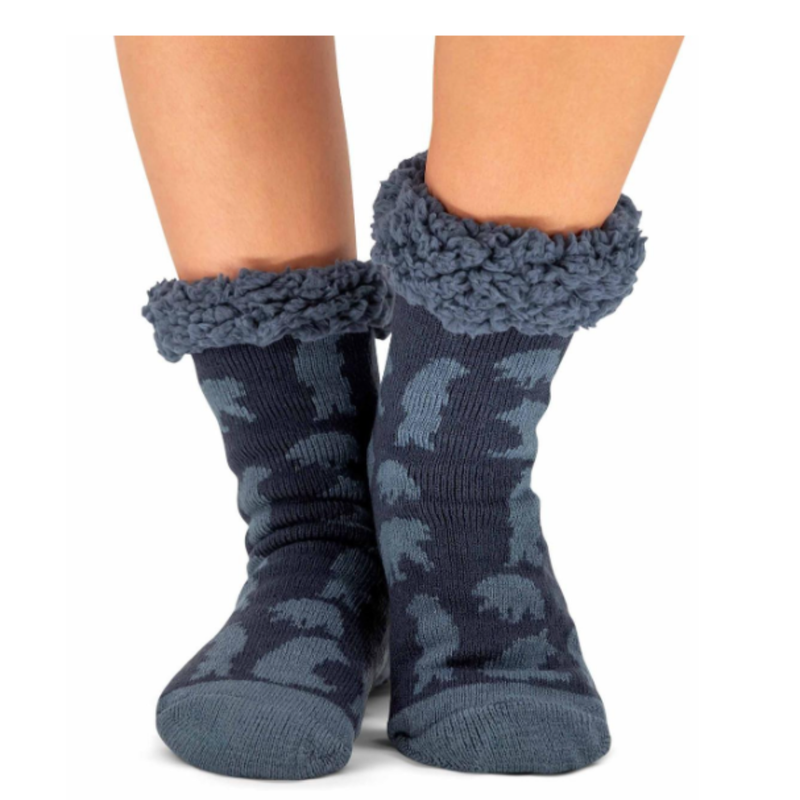 Lazy One Get Lost Sock - Dress Blue