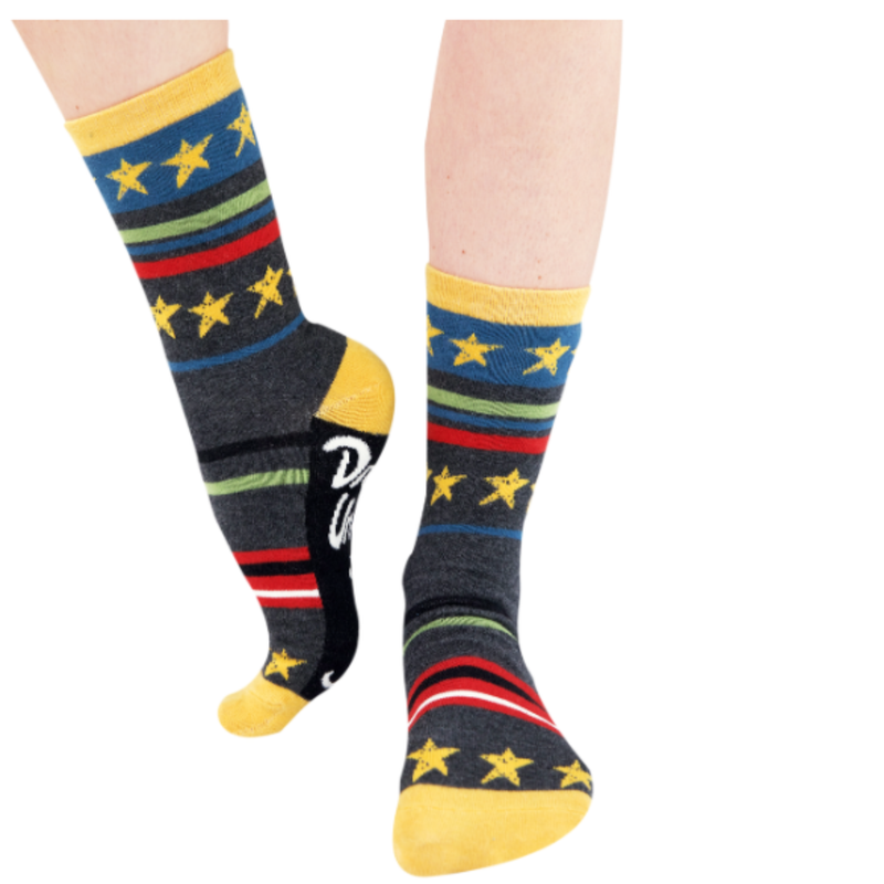 Lazy One Under The Stars Crew Sock - Blue