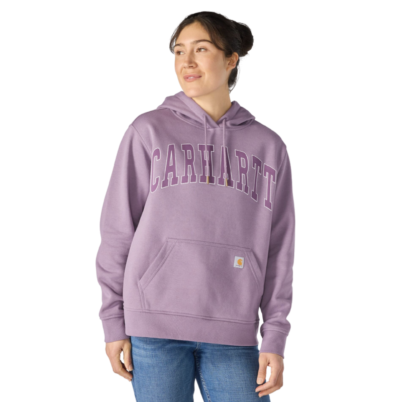 Carhartt Women's Marquette Varsity Sweatshirt - Wood Violet