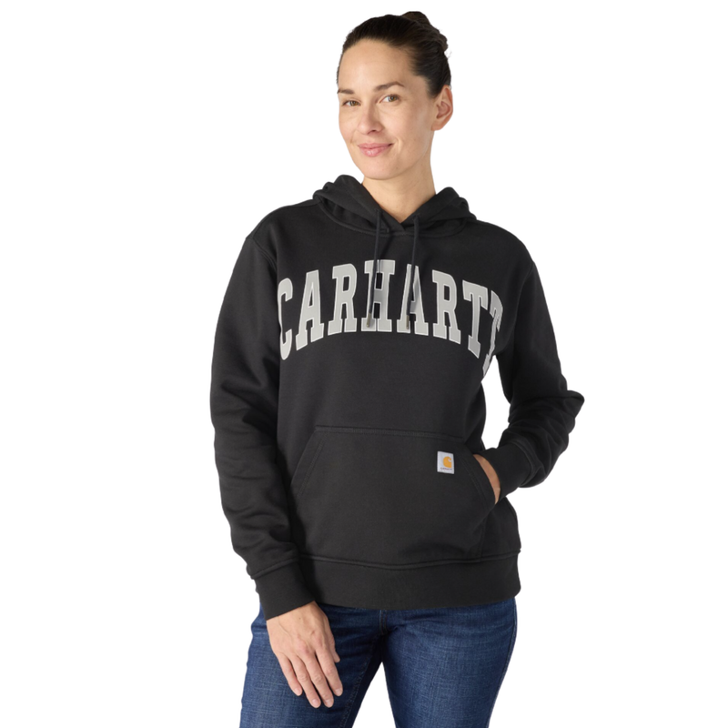 Carhartt Women's Marquette Varsity Sweatshirt - Black