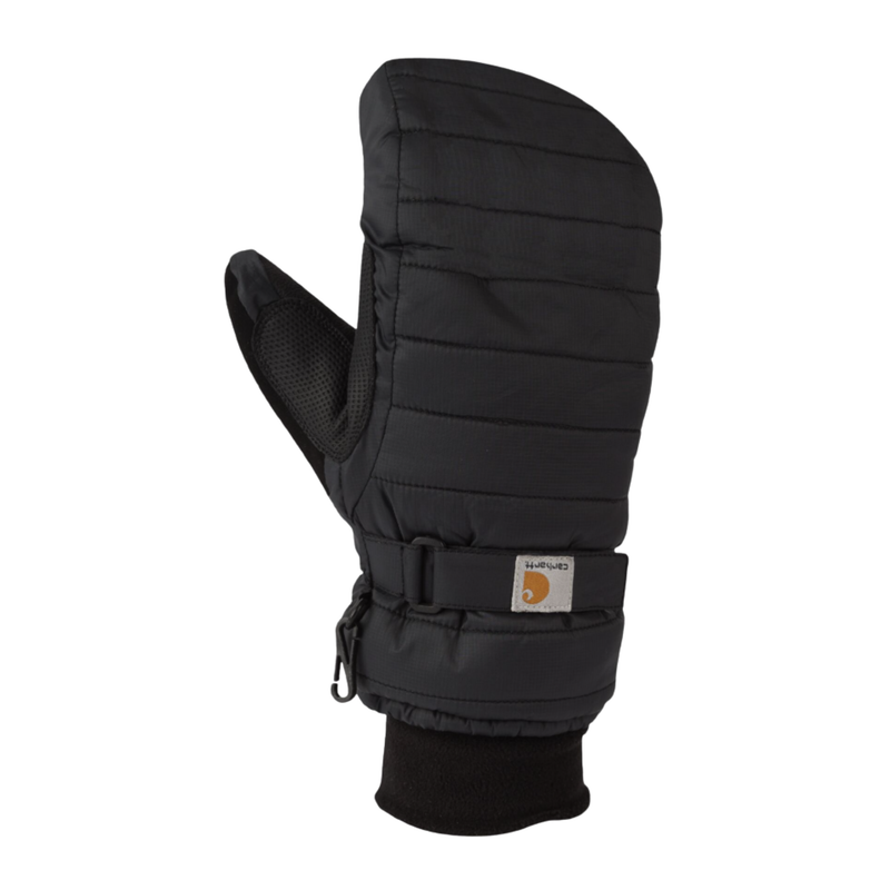 Carhartt Women's Waterproof Insulated Quilted Mittens - Black