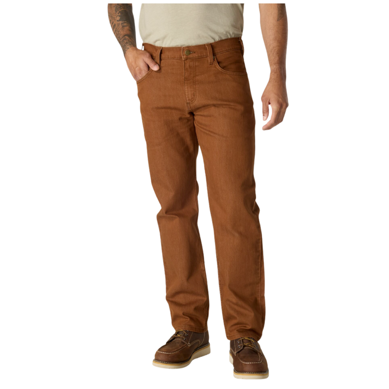 Carhartt Men's Rugged Flex Straight Fit Dyed Jean - Red Duck
