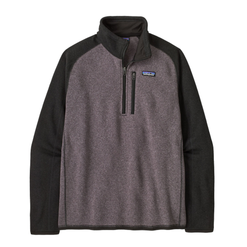 Patagonia Men's Better Sweater Quarter Zip Fleece - May Grey