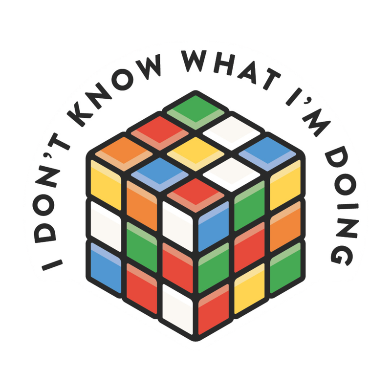 Sticker Northwest Rubiks Cube