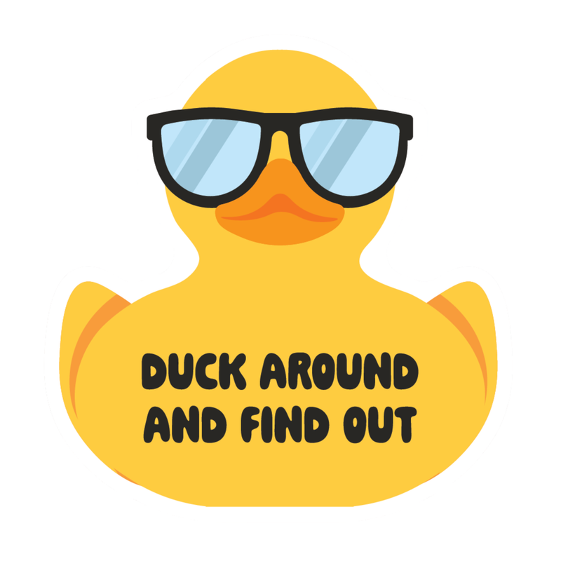 Sticker Northwest Duck Around
