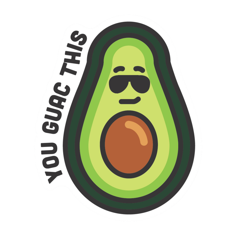 Sticker Northwest You Guac This