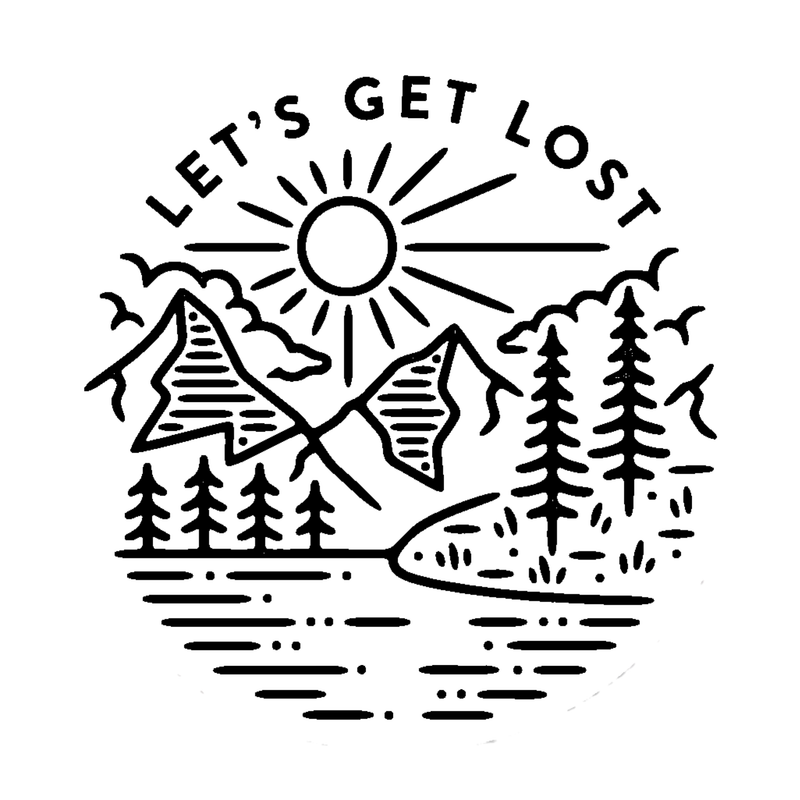 Sticker Northwest Lets Get Lost