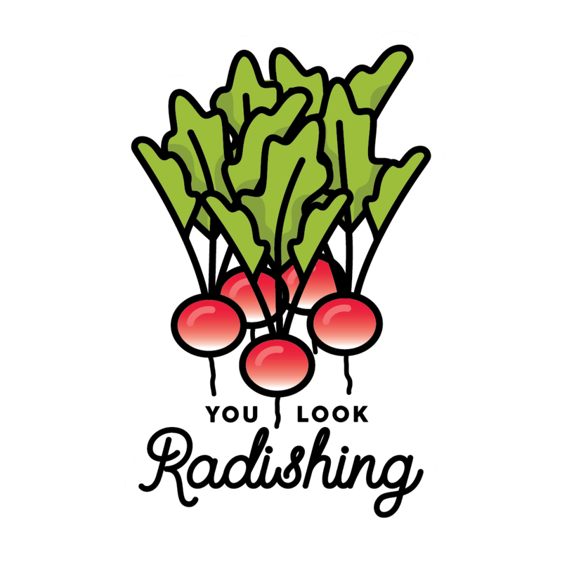 Sticker Northwest You Look Radishing