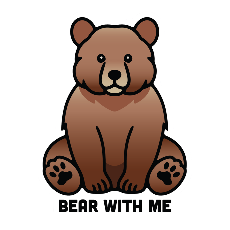 Sticker Northwest Bear With Me