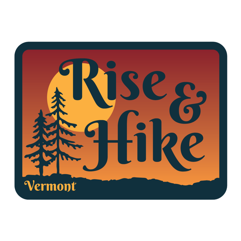 Stickers Northwest Rise N Hike Vermont