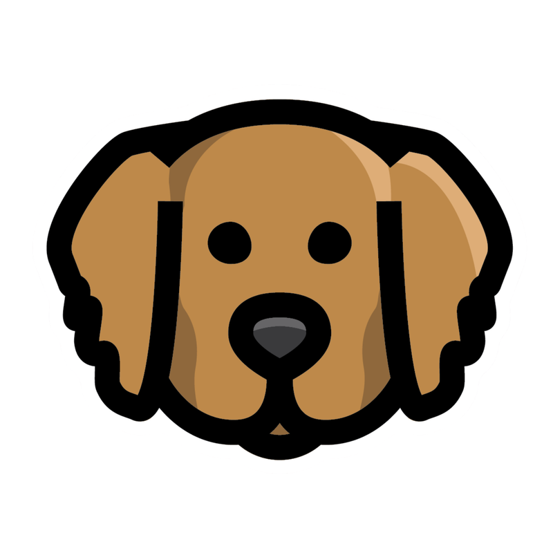 Sticker Northwest Dog