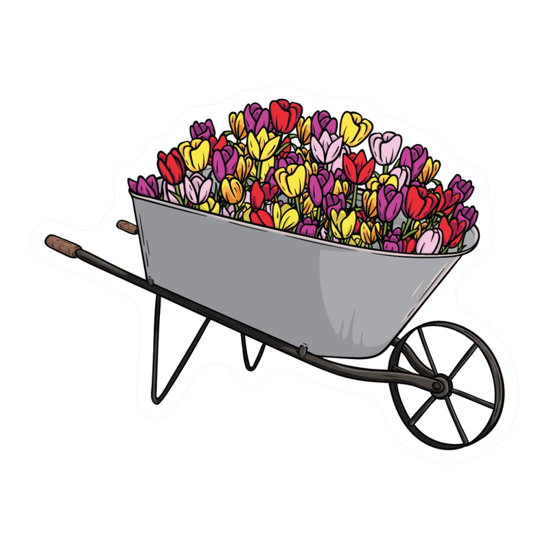 Sticker Northwest Wheelbarrow